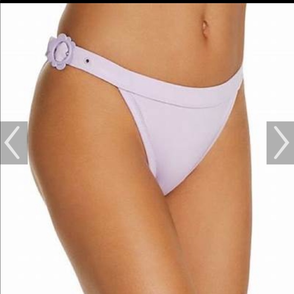 Kate Spade daisy buckle lilac bikini bottom🌸